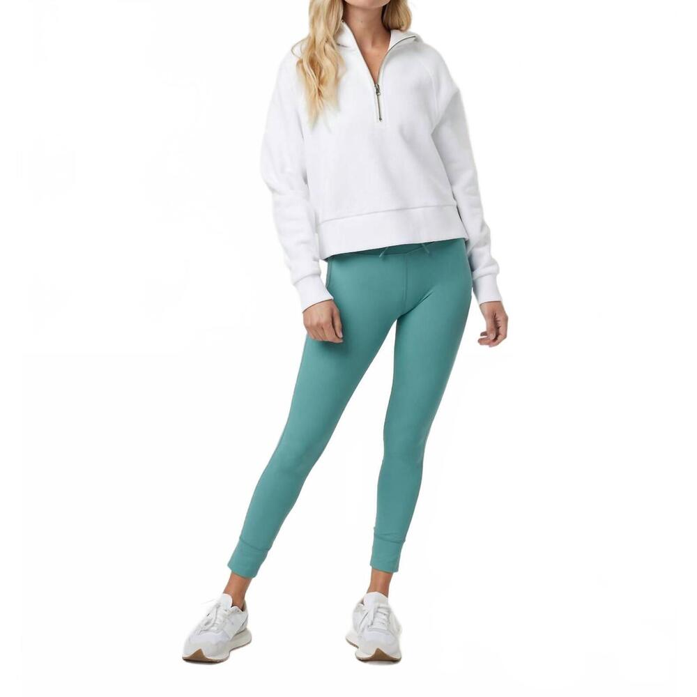 NEW VUORI restore relaxed half zip hoodie in white - Picture 4 of 4